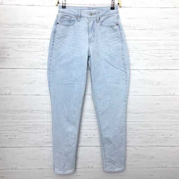 Old Navy Women's Jeans Curvy O.G. Straight High Rise Light Wash size 2T - Picture 1 of 8